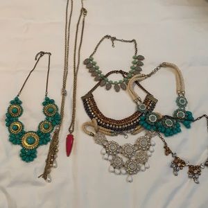 Lot of necklaces, some from j crew!